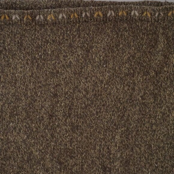 Vintage Woolrich Wool Blend Half Zip Knit Sweater Cabincore Grandpa L - Picture 6 of 8